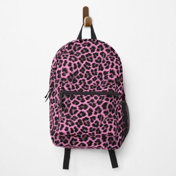 Item preview, Leopard skin in pink-black color designed and sold by fuzzyfox.