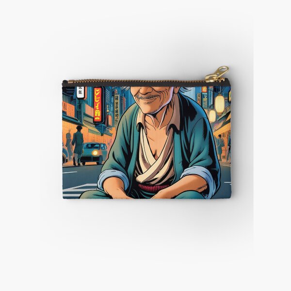 Item preview, Elderly Wisdom in Urban Japan  designed and sold by ArtsyWishesShop.