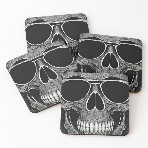Item preview, Skull With Glasses designed and sold by My Workshop.