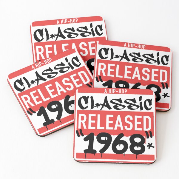 Item preview, 1968 Hip Hop born year artwork for all old school Hip Hop lovers. designed and sold by studioochee03.