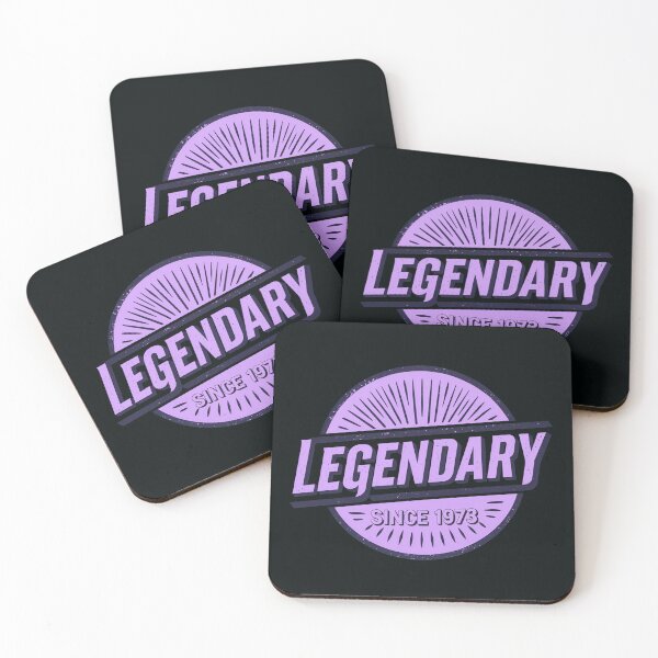 Item preview, Legendary Since 1973 Cool Birthday Quote designed and sold by TheArtOfPat.