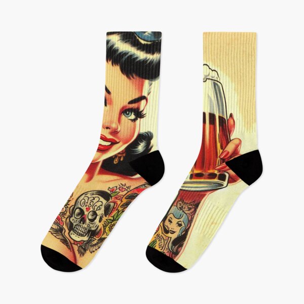 Item preview, Sexy Beer Girl designed and sold by PulpVintage.