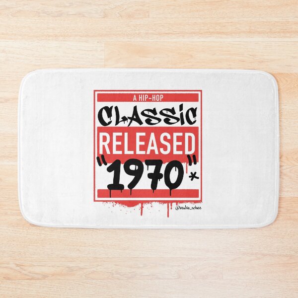 Item preview, 1970 Hip Hop born year artwork for all old school Hip Hop lovers. designed and sold by studioochee03.