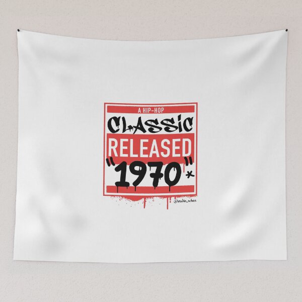 Item preview, 1970 Hip Hop born year artwork for all old school Hip Hop lovers. designed and sold by studioochee03.