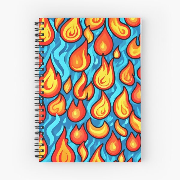 Item preview, Blazing Inferno Pattern Art designed and sold by Health And Fitness Posts e-Store.