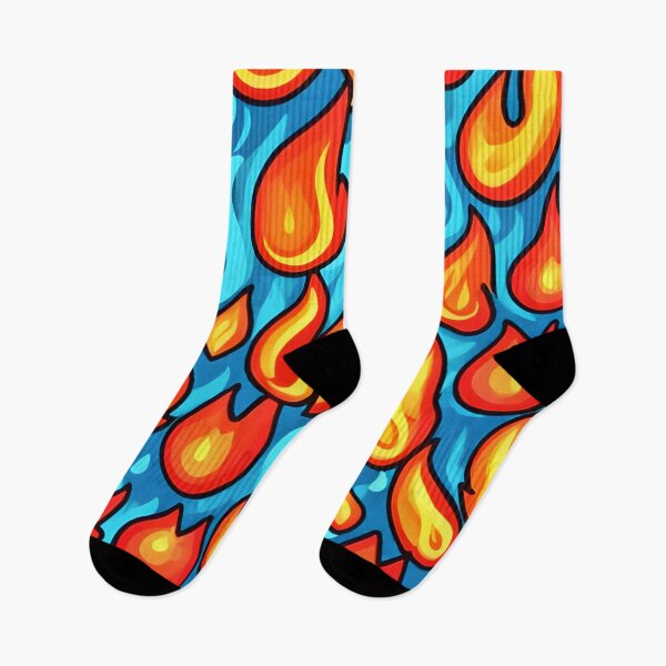 Item preview, Blazing Inferno Pattern Art designed and sold by Health And Fitness Posts e-Store.