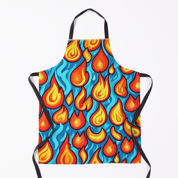 Item preview, Blazing Inferno Pattern Art designed and sold by Health And Fitness Posts e-Store.