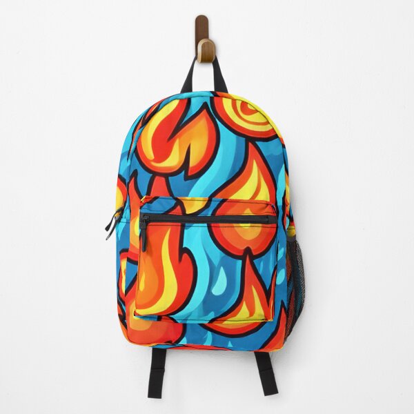 Item preview, Blazing Inferno Pattern Art designed and sold by Health And Fitness Posts e-Store.