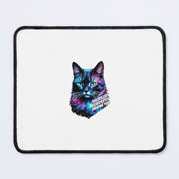 Item preview, Galaxy Cat is Secretly Judging You Sticker designed and sold by Zencookie.