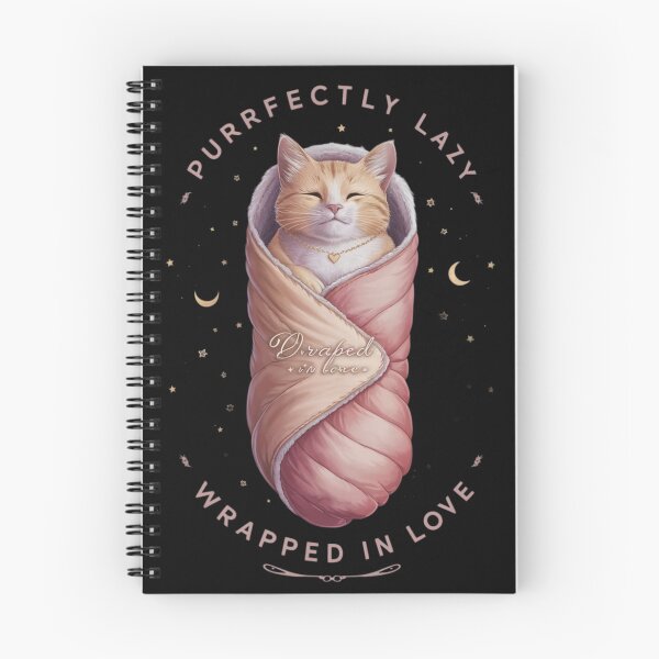 Item preview, Purrfectly Lazzy- Wrapped in Love designed and sold by Krystian9809.