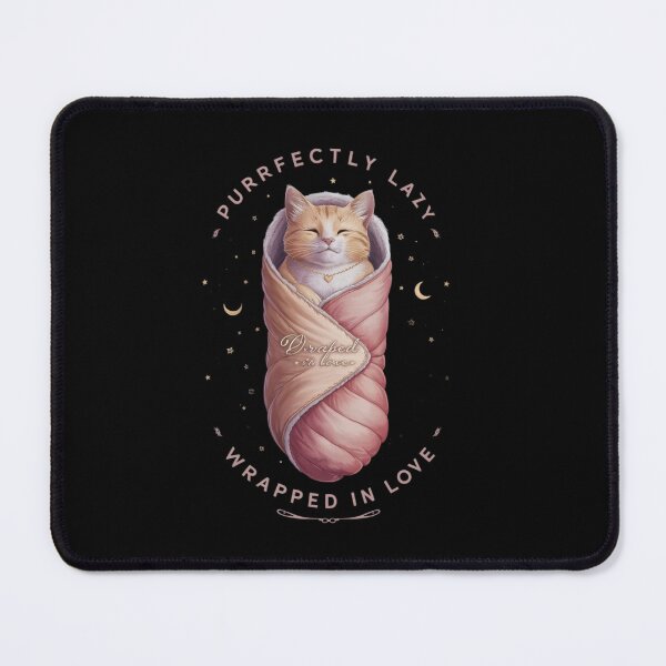 Item preview, Purrfectly Lazzy- Wrapped in Love designed and sold by Krystian9809.