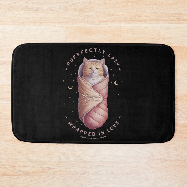 Item preview, Purrfectly Lazzy- Wrapped in Love designed and sold by Krystian9809.