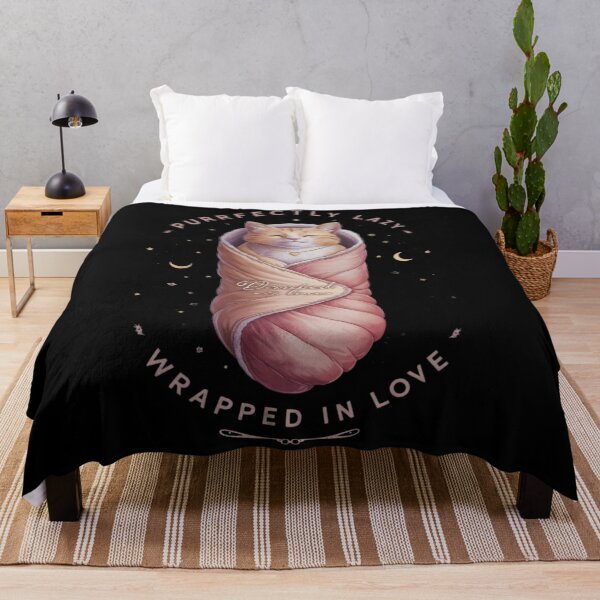 Item preview, Purrfectly Lazzy- Wrapped in Love designed and sold by Krystian9809.