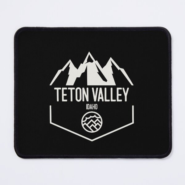Item preview, Vintage Teton Valley Idaho Mountain Chevron designed and sold by PaperZinnia.