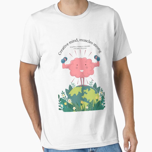 Item preview, Creative mind, muscles strong  designed and sold by Brosumer.