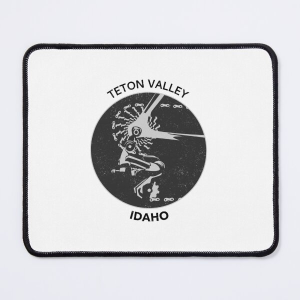 Item preview, Vintage Teton Valley Idaho Biking Design designed and sold by PaperZinnia.