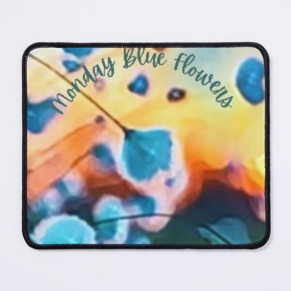 Item preview, Monday Blue Flowers Teacher's Tote Etc. designed and sold by IvaRenee.