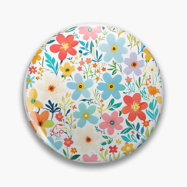 Item preview, A close up of a pattern of very small size flowers designed and sold by MRFEZOO2030.