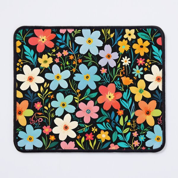 Item preview, A close up of a pattern of very small size flowers designed and sold by MRFEZOO2030.