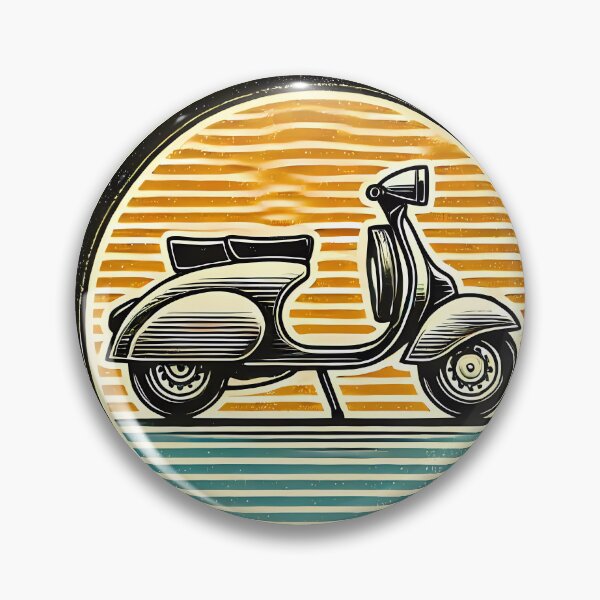 Item preview, Vintage Scooter Retro Vibes. designed and sold by Linework Studio.