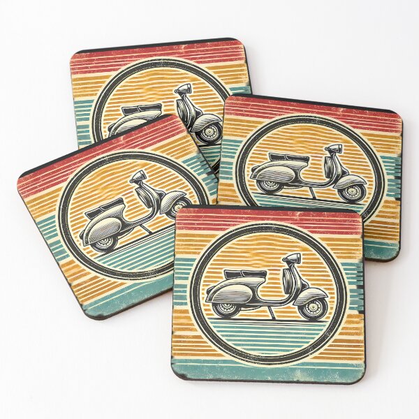 Item preview, Vintage Scooter Retro Vibes. designed and sold by Linework Studio.