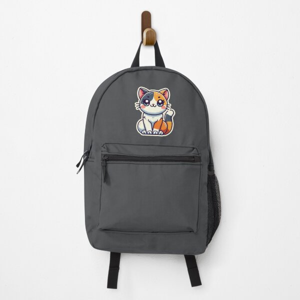 Item preview, Cute Tricolor Cat is sitting nicely Patch Style designed and sold by Rodim91.