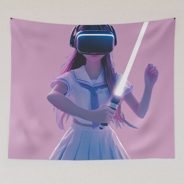 Item preview, Beat saber VR Girl designed and sold by Brendon987.