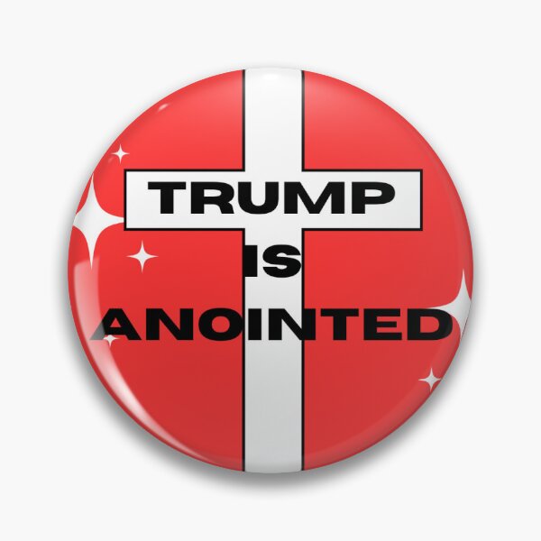Item preview, Trump the Anointed One sticker designed and sold by BloodyEarMedia.