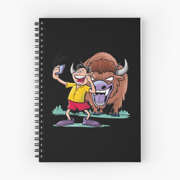 Item preview, Funny Foolish Tourist Taking Selfie with Bisont designed and sold by Nature's Fancy.