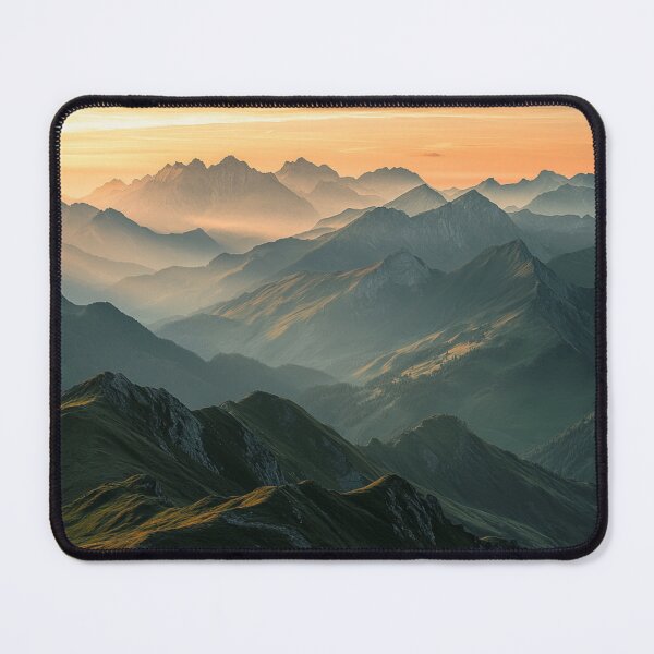 Item preview, Mountains, Mountains Landscape, Wll Art, Nature Landscape designed and sold by NicolasGlowArt.