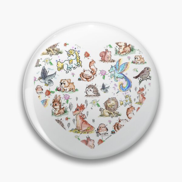 Item preview, Borderless smiles heart shape designed and sold by Underhive-Art.