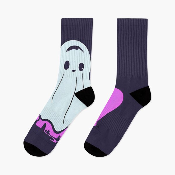 Item preview, Adorable & Eerie Ghost: Surrealism Meets Synthwave D11 designed and sold by pixelandcrafted.