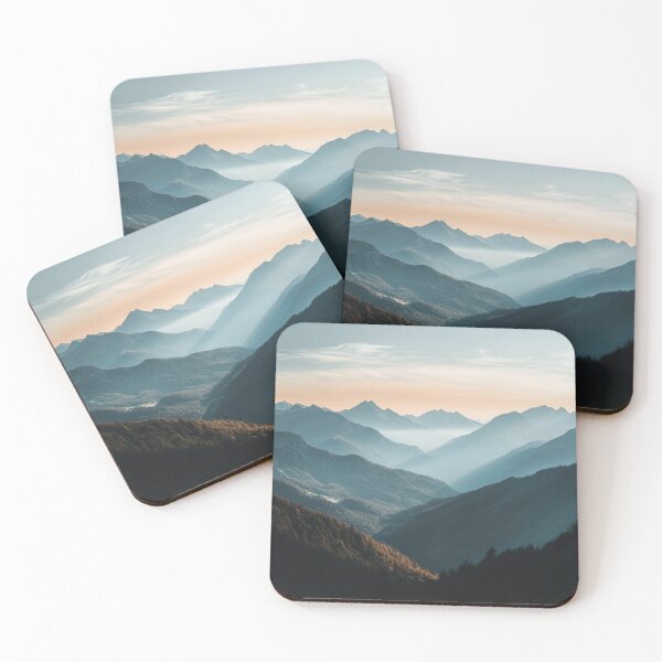 Item preview, Mountains Landscape, Wall Art  designed and sold by NicolasGlowArt.