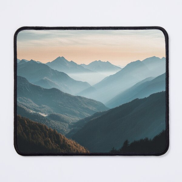Item preview, Mountains Landscape, Wall Art designed and sold by NicolasGlowArt.