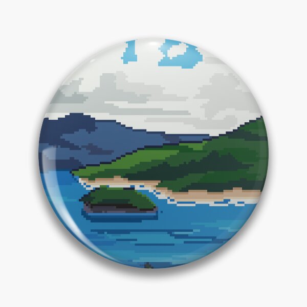 Item preview, Pixel art of  Raja Ampat designed and sold by Ekira Pop Pixel.