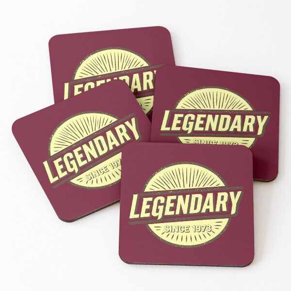 Item preview, Legendary Since 1973 Cool Birthday Quote designed and sold by TheArtOfPat.