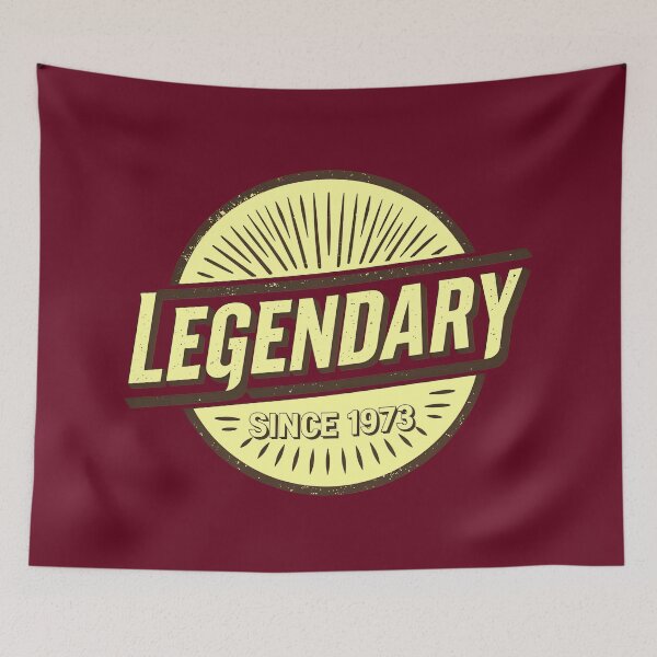 Item preview, Legendary Since 1973 Cool Birthday Quote designed and sold by TheArtOfPat.