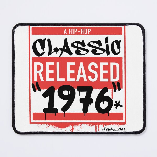 Item preview, 1976 Hip Hop born year artwork for all old school Hip Hop lovers. designed and sold by studioochee03.