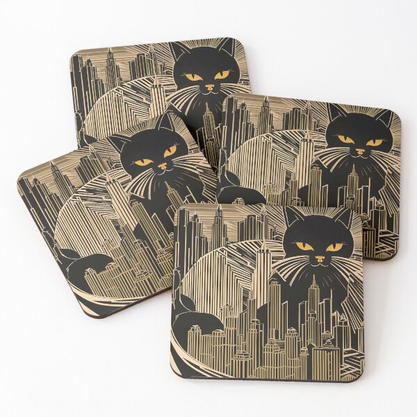 Item preview, Kittyscape 1 designed and sold by Reclining Buddha Cat.