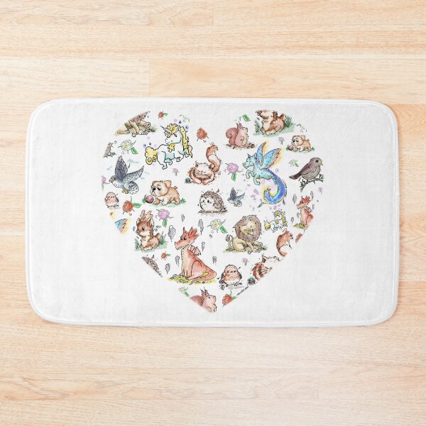 Item preview, Borderless smiles heart shape designed and sold by Underhive-Art.