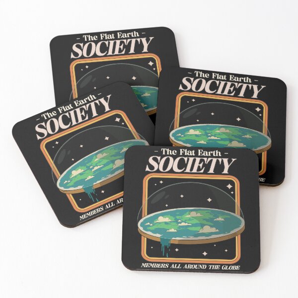 Item preview, Flat Earth Society designed and sold by DesignsbyDugar.