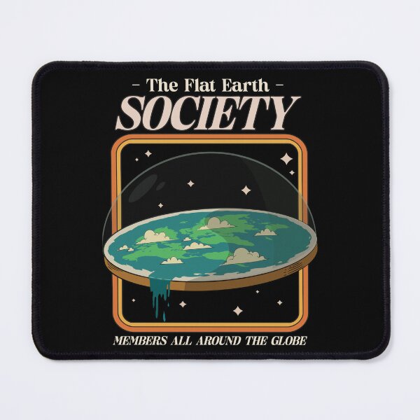 Item preview, Flat Earth Society designed and sold by DesignsbyDugar.