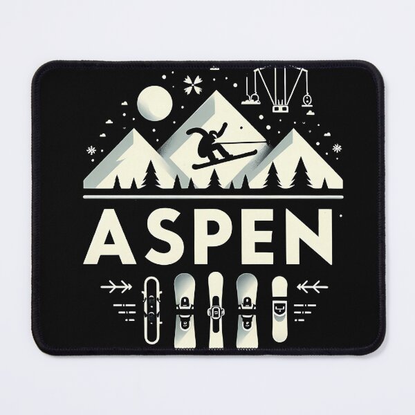 Item preview, Aspen Ski & Snowboarding  designed and sold by OzzFrequency.