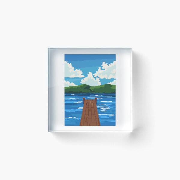 Item preview, Pier Pixel Art designed and sold by Ekira Pop Pixel.