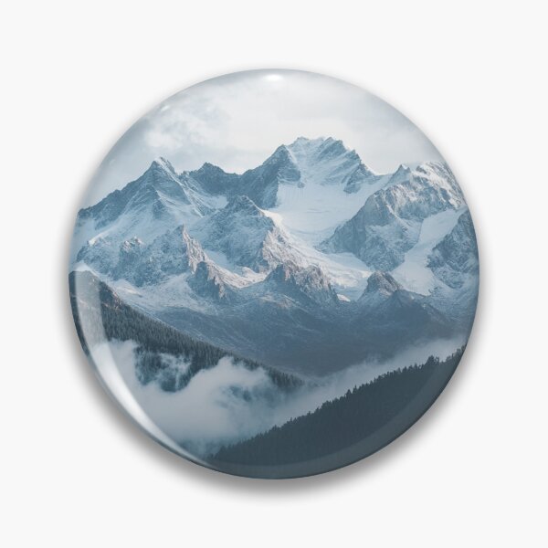 Item preview, Mountains Landscape, Mountains Wall Art designed and sold by NicolasGlowArt.