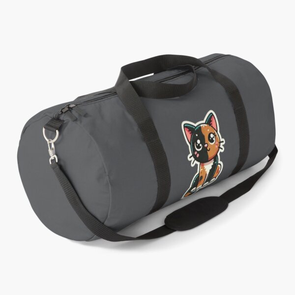 Item preview, Cute Tortoiseshell / tricolor Cat is sitting nicely Patch Style designed and sold by Rodim91.
