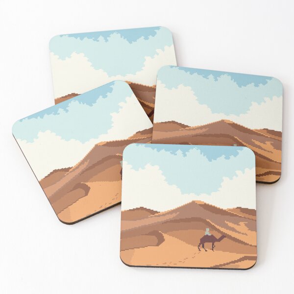 Item preview, Desert Pixel Art designed and sold by Ekira Pop Pixel.
