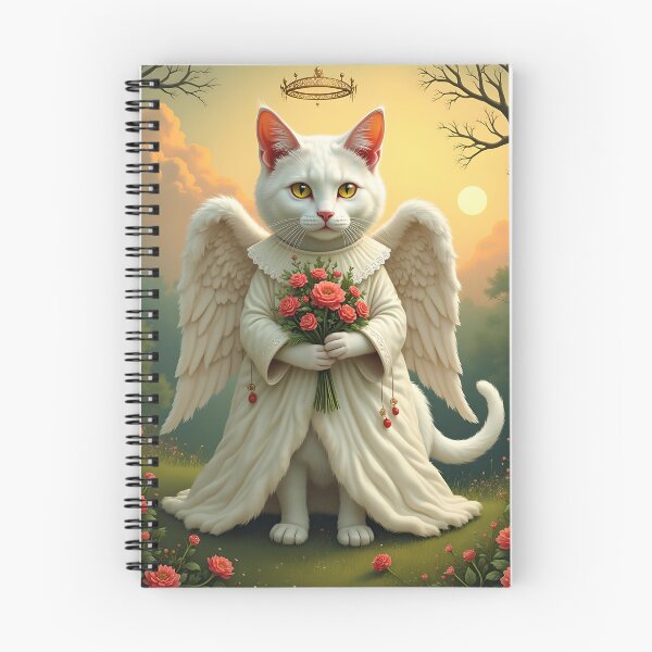 Item preview, Angel White Cat designed and sold by SoniaSarkali.