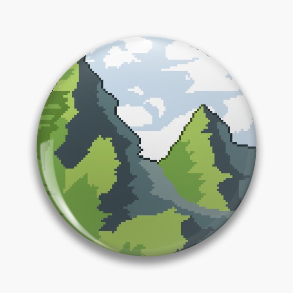 Artikelvorschau, Hill Pixel Art entworfen und verkauft von Ekira Pop Pixel.