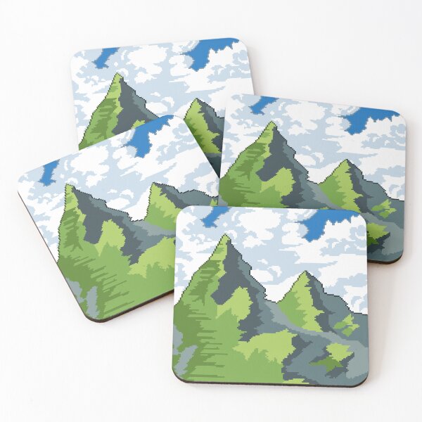 Item preview, Hill Pixel Art designed and sold by Ekira Pop Pixel.